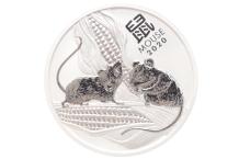 Australië Lunar 3 Muis 2020 2 ounce silver