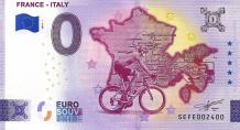 0 Euro biljet Italië 2024 - France-Italy