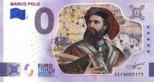 0 Euro biljet Italië 2024 - Marco Polo KLEUR