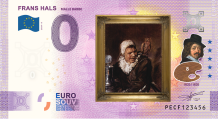 0 Euro biljet Nederland 2024-8 Frans Hals Malle Babbe - KLEUR