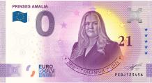 0 Euro biljet Nederland 2024 - Prinses Amalia 21 jaar #000000