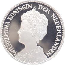 Replica 1 Gulden 1910 in Zilver