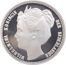 Replica Curacao 1/4 Gulden 1900 in Zilver