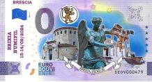 0 Euro biljet Italië 2024 - Brescia KLEUR