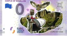 0 Euro biljet België 2019 - Castle of Bouillon KLEUR