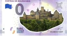 0 Euro biljet Luxemburg 2019 - Château de Bourscheid KLEUR