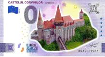 0 Euro biljet Roemenië 2023 - Castelul Corvinilor KLEUR