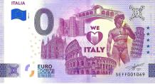 0 Euro biljet Italië 2024 - Italia