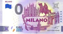 0 Euro biljet Italië 2024 - Milano