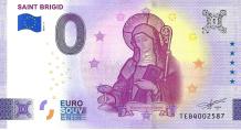 0 Euro biljet Ierland 2024 - Saint Brigid