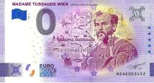 0 Euro biljet Oostenrijk 2023 - Madame Tussauds Wien - Gustav Klimt