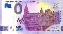 0 Euro biljet Spanje 2024 - Salamanca Ciudad de Cultura