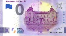 0 Euro biljet Slowakije 2022 - Rosenfeldov Palác