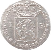 Holland. 1 Gulden. 1797/96 HOL/WESTFR