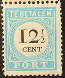 Portzegel 1881-1887 Nr. P.8 Postfris luxe, uiterst zeldzaam