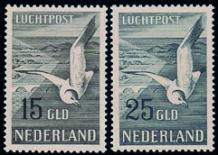 Luchtpost 1951 Nrs. LP 12-13 Postfris luxe