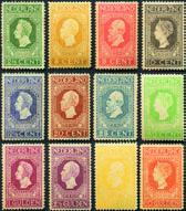 Jubileum zegels 1913 Nrs. 90-101 Ongestempeld met gom