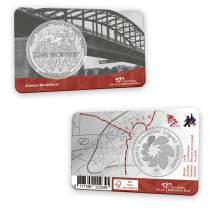 Airborne Wandeltocht penning in coincard 2024