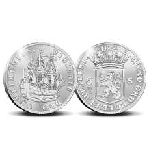 Officiële Herslag Scheepjesschelling 2025 Zilver 1 ounce