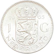 Nederland 1 gulden zilver Juliana