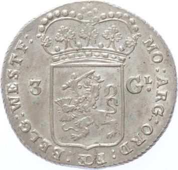 West-Friesland 3 Gulden 1795