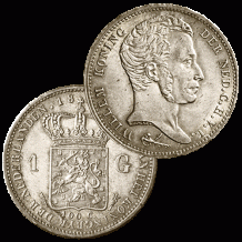 1 Gulden 1819 Utrecht prachtig