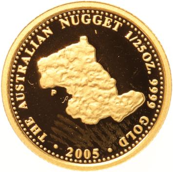 Australia 4 Dollars 2005 Australian Nugget