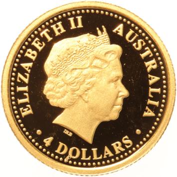 Australia 4 Dollars 2005 Australian Nugget