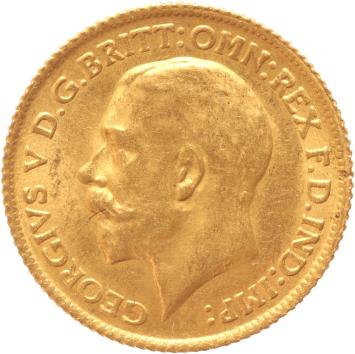 Great Britain 1/2 Sovereign 1912