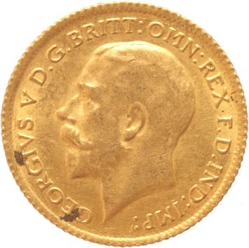 Great Britain 1/2 Sovereign 1912