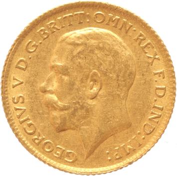 Great Britain 1/2 Sovereign 1914