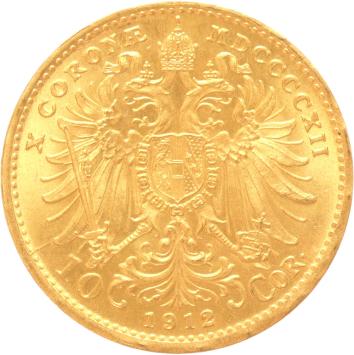 Austria 10 Corona 1912