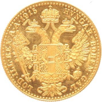 Austria Ducat 1915