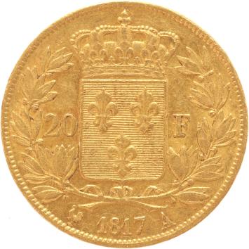 France 20 Francs 1817a