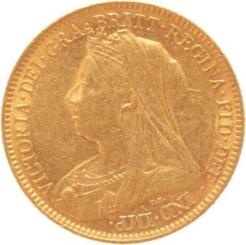 Great Britain 1/2 Sovereign 1901