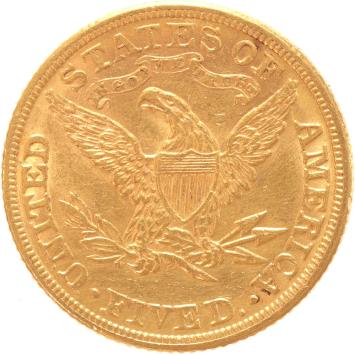 USA 5 dollars 1883