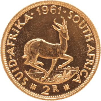 South Africa 2 Rand 1961