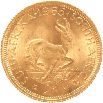 South Africa 2 Rand 1965