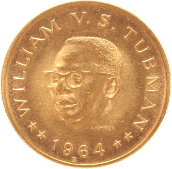 Liberia 20 Dollars 1964b Tubman