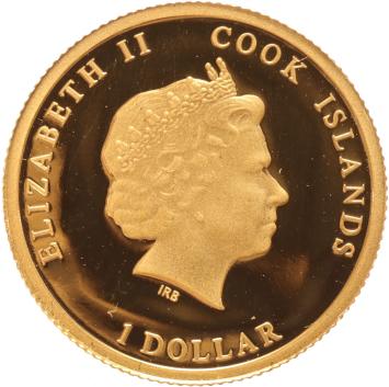 Cook Islands 1 Dollar gold 2013 Marilyn Monroe proof