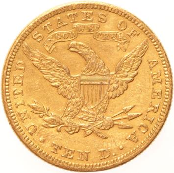 USA 10 Dollars 1897