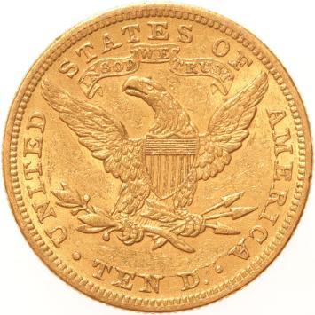 USA 10 Dollars 1881