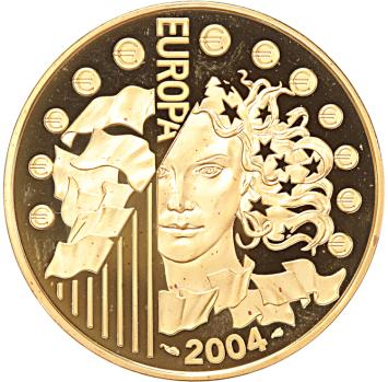 Frankrijk 20 euro goud 2004 Uitbreiding EU proof