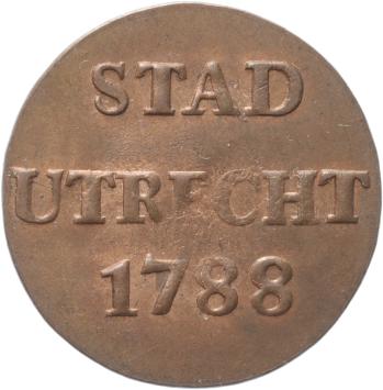 Utrecht-stad Duit 1788