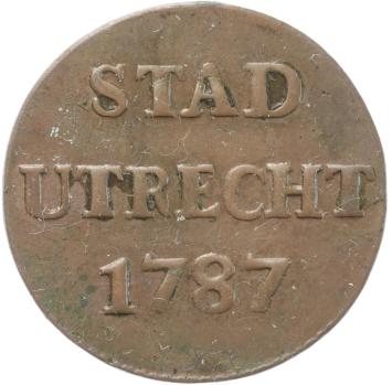 Utrecht-stad Duit 1787