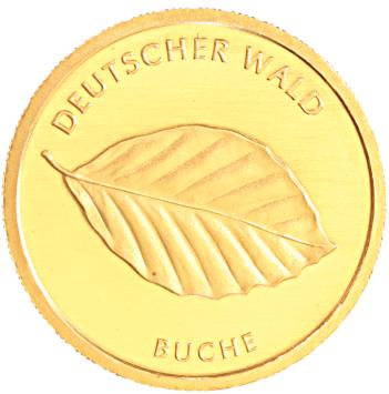 Duitsland 20 euro goud 2011F Duitse Woud Beuk BU