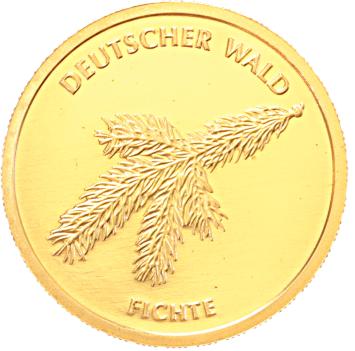 Duitsland 20 euro goud 2012G Duitse Woud Spar BU