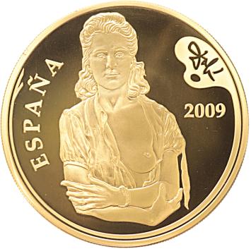 Spanje 400 euro goud 2004 Dali Galarina proof