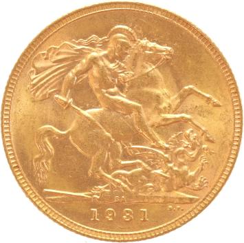 South Africa Sovereign 1931sa