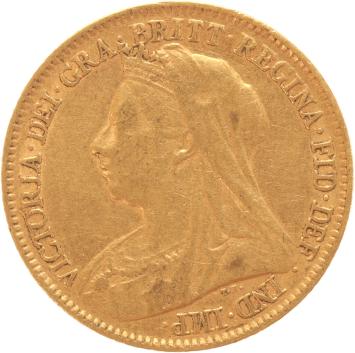 Great Britain 1/2 Sovereign 1895